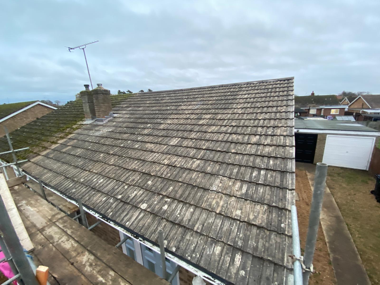After – A fully weatherproof, compliant roof