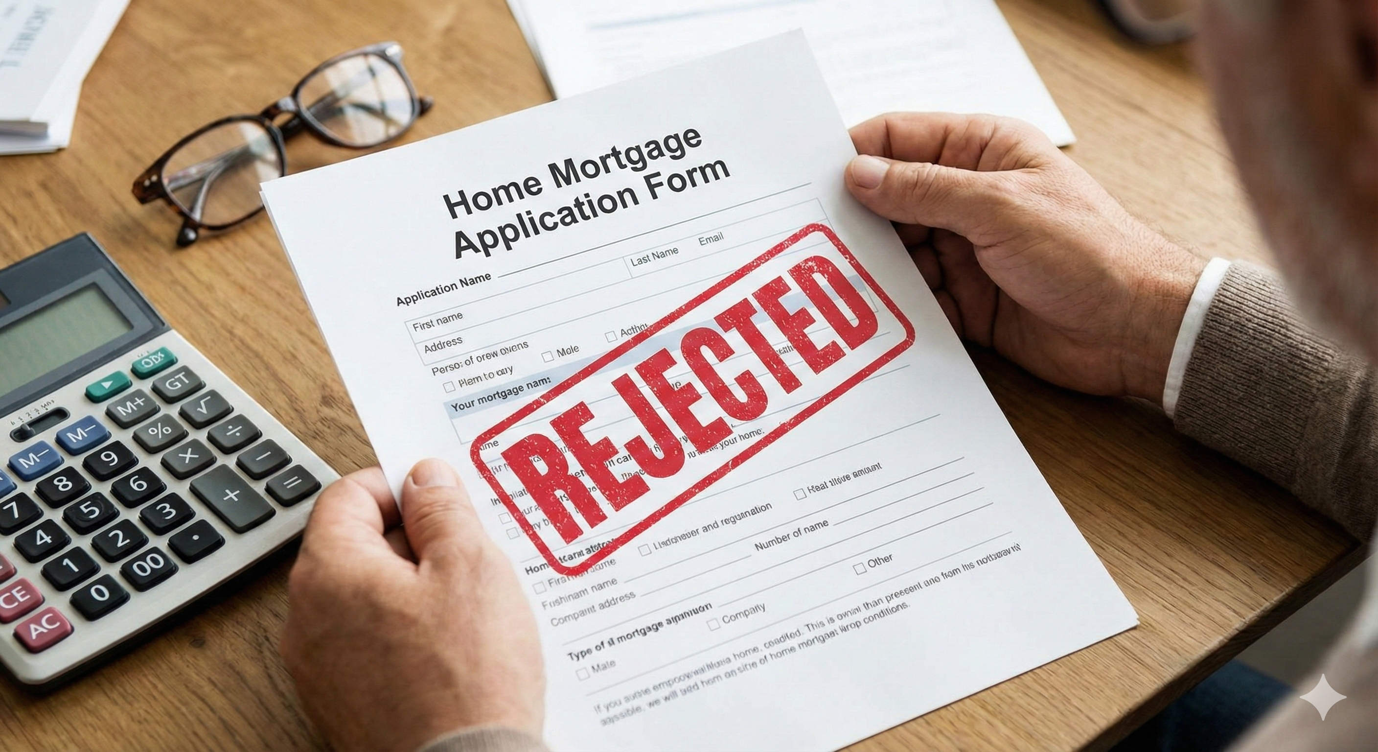 Mortgage & Equity Rejection